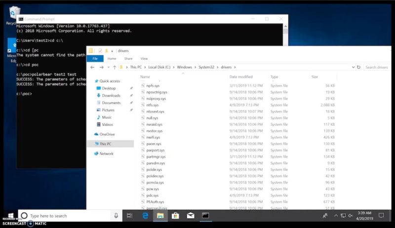Screenshot of Windows Explorer.
