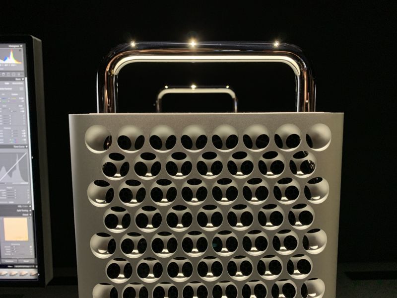 Another view of the Mac Pro