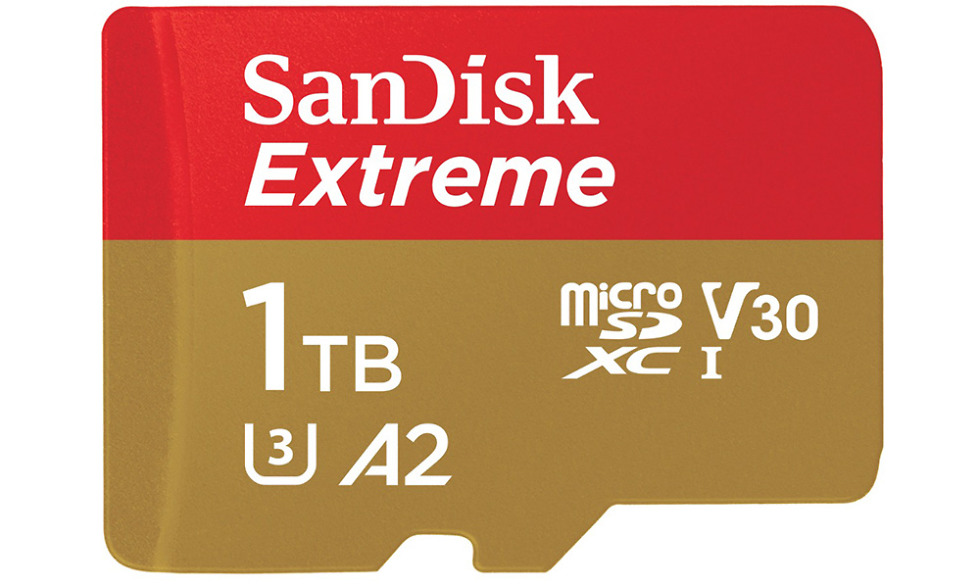 1TB SanDisk MicroSD