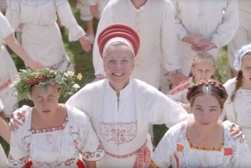 Traveling to Sweden for a rare summer solstice pagan festival that only takes place every 90 years turns out not to be such a good idea in <em>Midsommar</em>.
