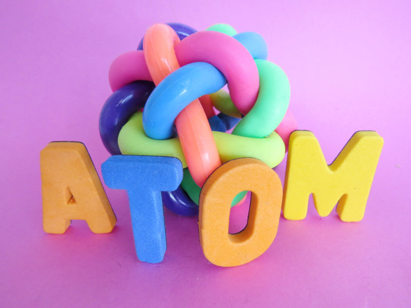 If only controlling electron behavior was as easy as building atom illustrations out of children's toys...